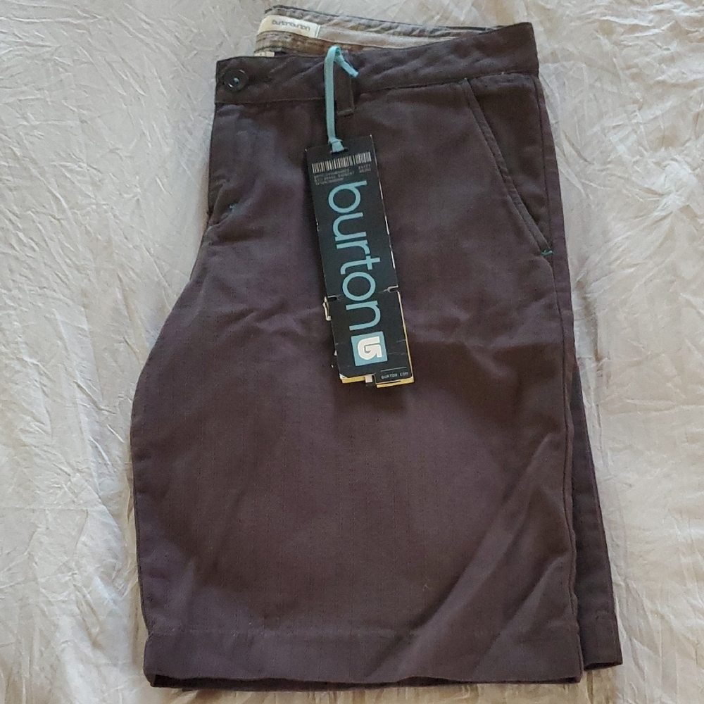 NWT Burton Women's Brown Shorts Sz 13